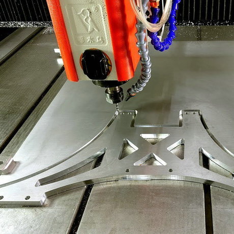 Aluminum laser carving plate